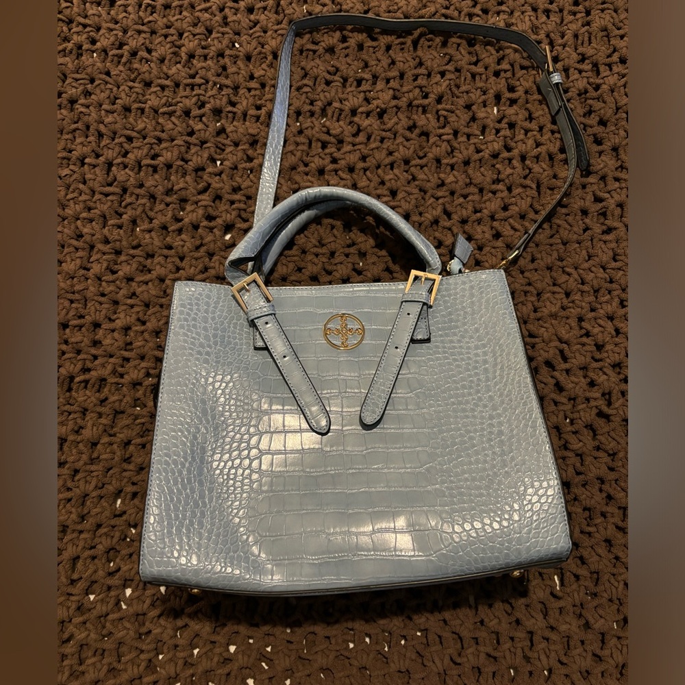 Stauer Powder Blue Power Purse - NWOT